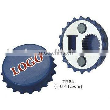 Promotional customized logo beer cap bottle opener