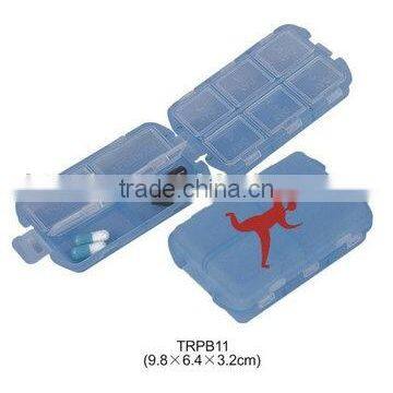 pill box/travel pill case/plastic pill box/medicine container