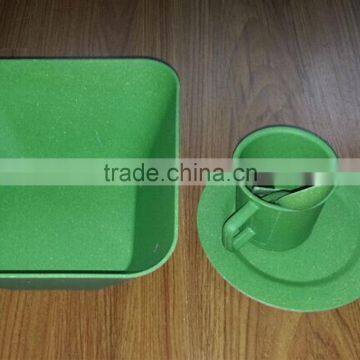 Disposable High Quality Bamboo Fiber Dinnerware Sets photo-3