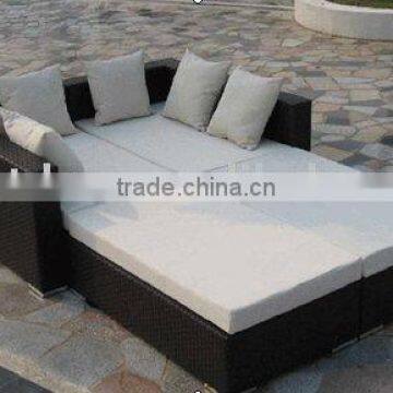 rattan sofas and ottomans