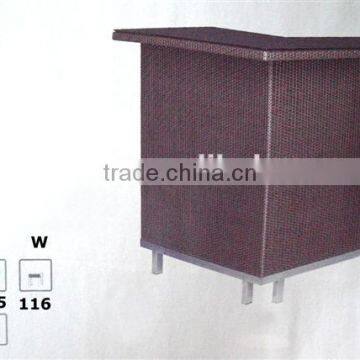 Vintage Rattan Bar Counter Match With High Chair Bar Stool photo-2