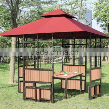 hotsale and popular garden metal gazebo/ outdoor gazebo