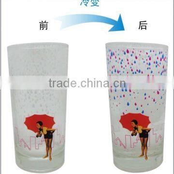 2016 New Item Cheap Price Change Color Glass Cup photo-3