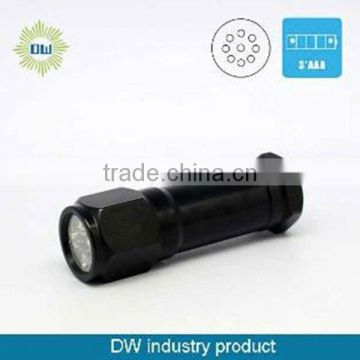 mini aluminum 9 LED mini torch flashlight