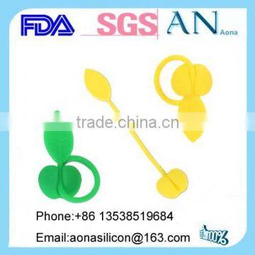 Hanroot high tensile strength silicone cable organizer
