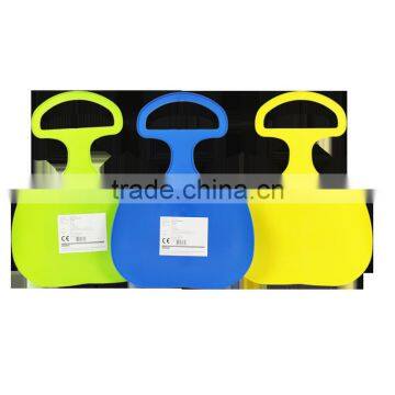 plastic kids snow sledge for outdoor winter sports