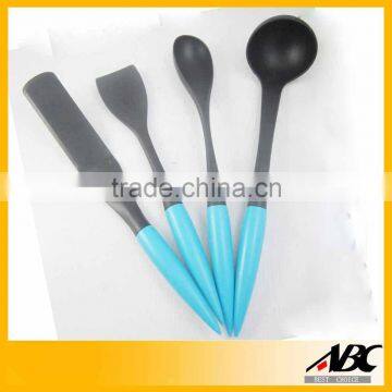 4pcs High Quality Nylon Kitchenware Light Blue Kitchen Utensil Set