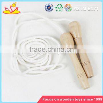 wholesale new kids toys wooden handle skipping jump rope primary color children wooden jump rope W01A292