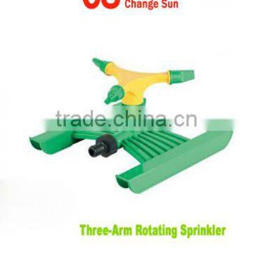 HOT SELL CS-3013plastic impact sprinkler with H base for lawn and garden plastic lawn sprinkler