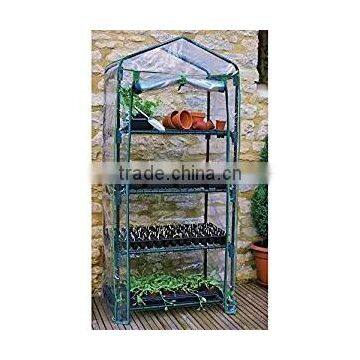 Patio 4 Tier Mini Greenhouse With PVC Cover photo-2