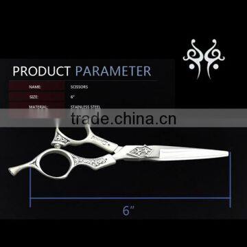 QJ-HS145 Hair Dressing Scissors Without Hook Professional Barber Scissors photo-2