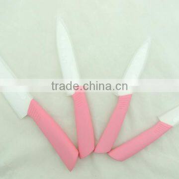 Colorful Antislip Ceramic Kitchen Knives Set 4 Pieces 3 to 6 Inch photo-5