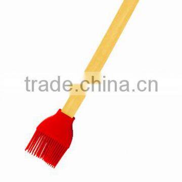 Wooden handle vegetable kitchen brush