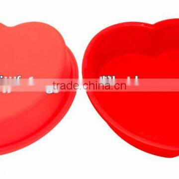 Heart Shape Silicone Mould Pizza Baking Tray photo-2