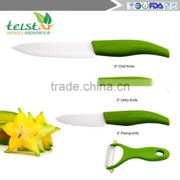 Best Price Plastic Handle Ceramic Kitchen Knife photo-4