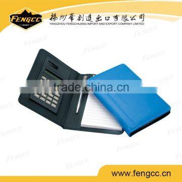 Hot Sale pocket notebook calculator with pen