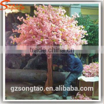 High Quality Decoration Artificial Pink Cherry Blossom Tree Artificial Indoor Cherry Tree photo-4