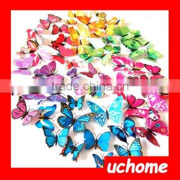 UCHOME Home Decor Butterfly 3d Wall Sticker