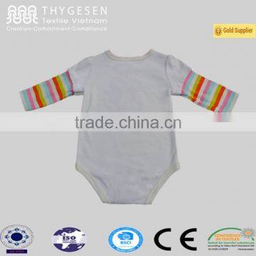 Organic baby clothes short sleeve newborn