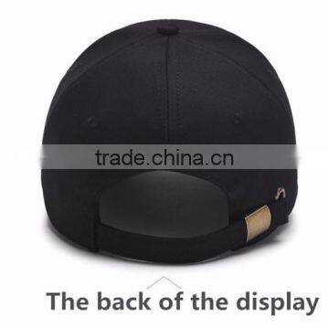 6 Panel Custom Embroidered 100% Cotton Wine Red Color Baseball Caps/hats photo-5