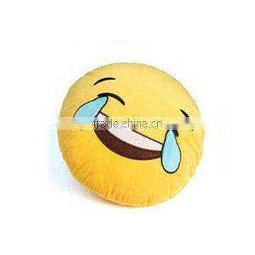 Promotional Stuffed Small Smile Message Face Cheap Funky Plush Emoji Keychain photo-6