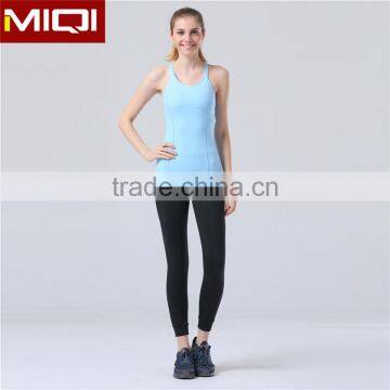 2016 Best selling product knitted sleeveless yoga wear from alibaba china market