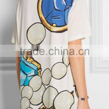 Oversized Printed Cotton t Shirt Printing Asia photo-3