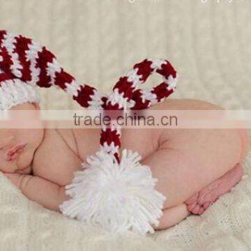 Fashion Crochet Christmas Hat Crochet Baby Sleep Hat photo-3