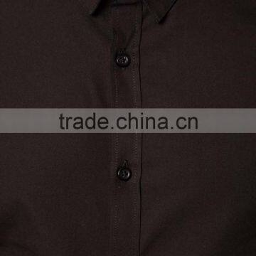 Black Double Cuff Business Shirt Bulk Sale photo-2