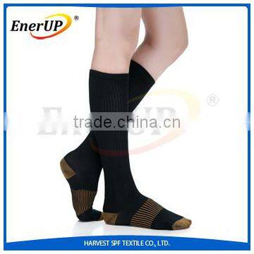 2016 Hot Sale Knee High Copper Compression Socks photo-2