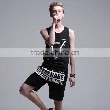 2015 High Quality Men's Vest Men's Tank Top for Sportswear Men's Singlet With Side Zipper photo-4