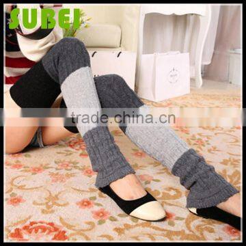 South Korea Warm Wool Leg Warmers,women Loose Over-the-knee Shin Guards of the Air Conditioning Room photo-3