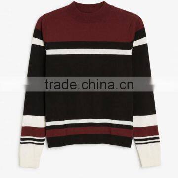 Women Round Neck Pullover Routine Handmade Knitting Sweaters for Wholesale photo-2