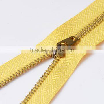 3# C/E Brass Metal Zipper for Jeans photo-2
