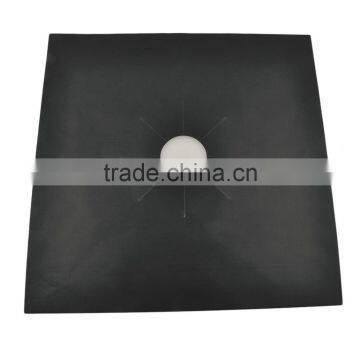 2016 Hot Sale Reusable Aluminum Foil 4pcs/lot Gas Stove Protectors Cover/Liner Reusable Non Stick Silicone Dishwasher Safe photo-5