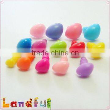 10mm Orange Triangle Nose Safety Plastic Nose Stuffed Cat Nose Craft Toy photo-5