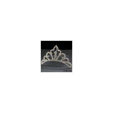 Sell Rhinestone Tiara Comb (#73504)