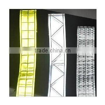 High Visibility PVC Crystal Reflective Tape for Safety Clothing photo-2