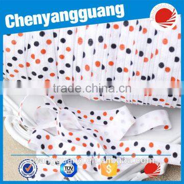 Custom Printed Fold Over Elastic For Headband photo-4