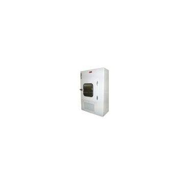 Pass box with air shower