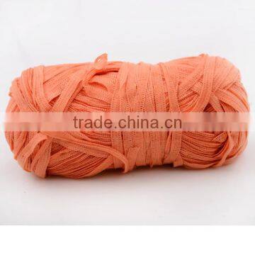 Fishnet fancy yarn for knitting scarf