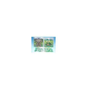 Intellectual plastic bead puzzle