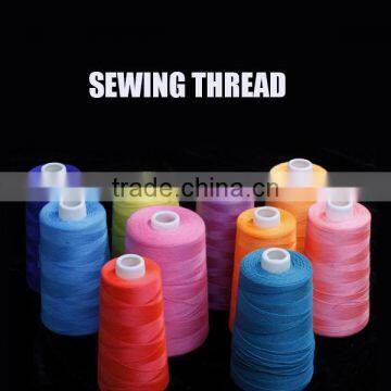 EXCELLENT LUBRICITY SPUN POLYESTER SEWING THREAD