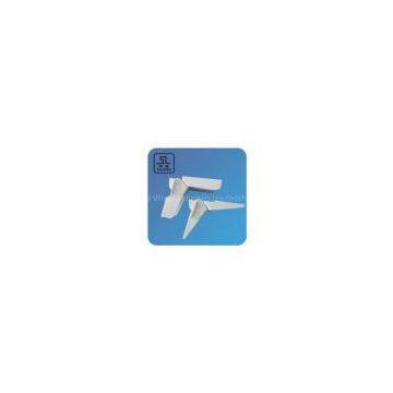 Solid Adjustable Plastic Nylon White Swinging Bifold Refrigerator or Freezer Door Hinges