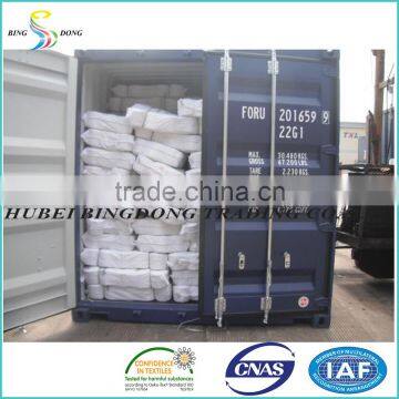 30s/2 30s/3 Bright Raw White Plastic Cone Spun Polyester Yarn photo-6