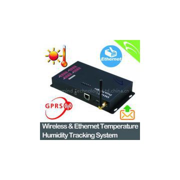 Wireless & Ethernet Temperature Humidity Tracking System