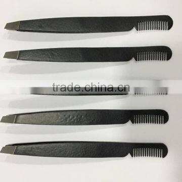 Black Comb Tweezers