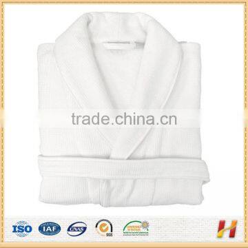 100% cotton cheap waffle bathrobe extra long bathrobes