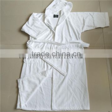 Top Quality Best Price Cotton Velour Fabric Bath Robe Of A Hat