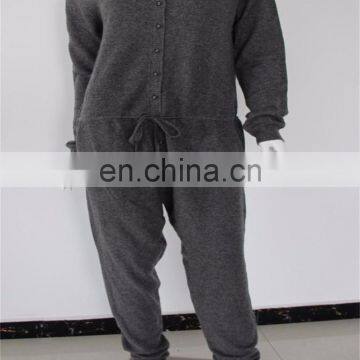 China factory sale knitted cashmere custom made jumpsuit